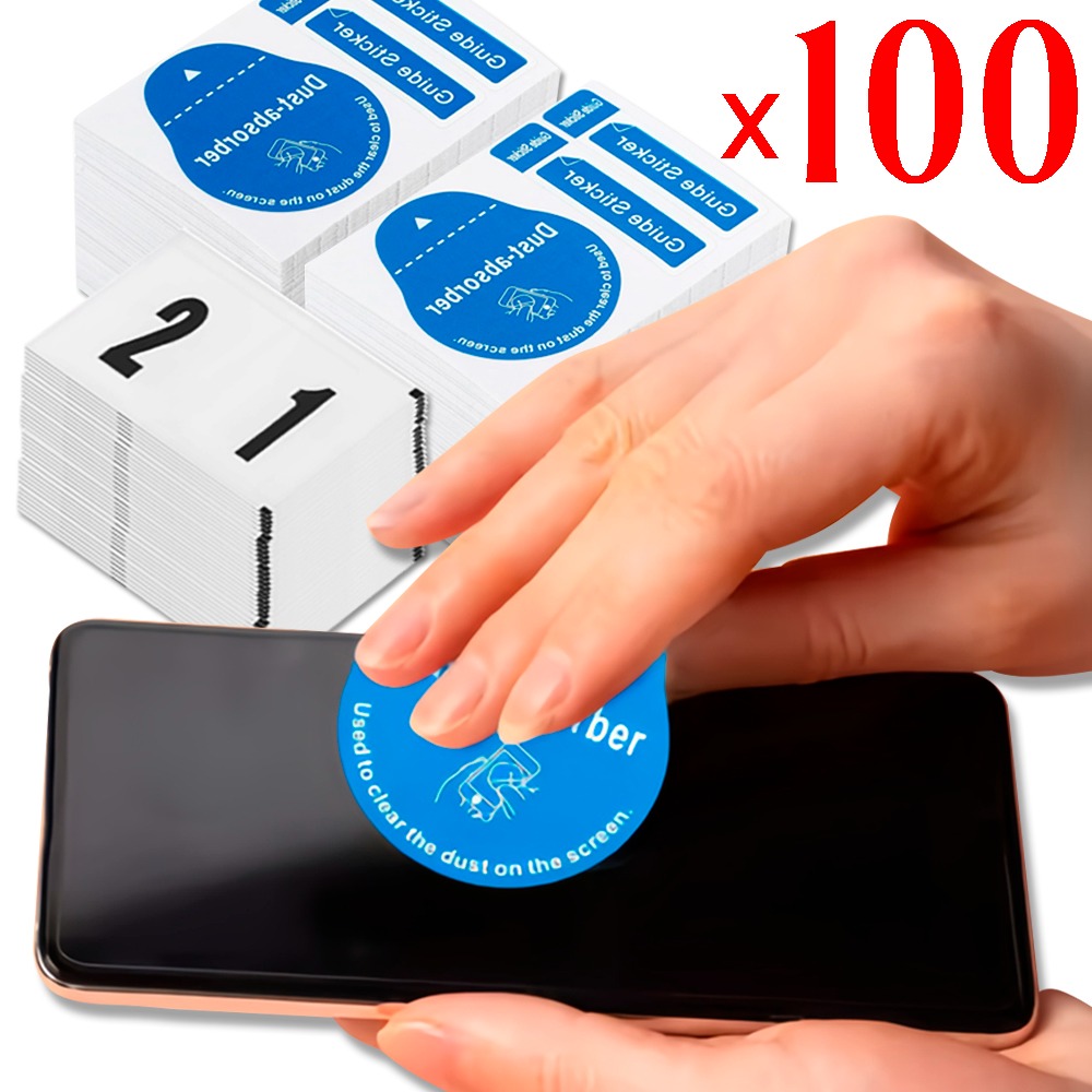 Dust Removal Sticker - 100/1Pcs Dust Removal Mobil Phone Screen