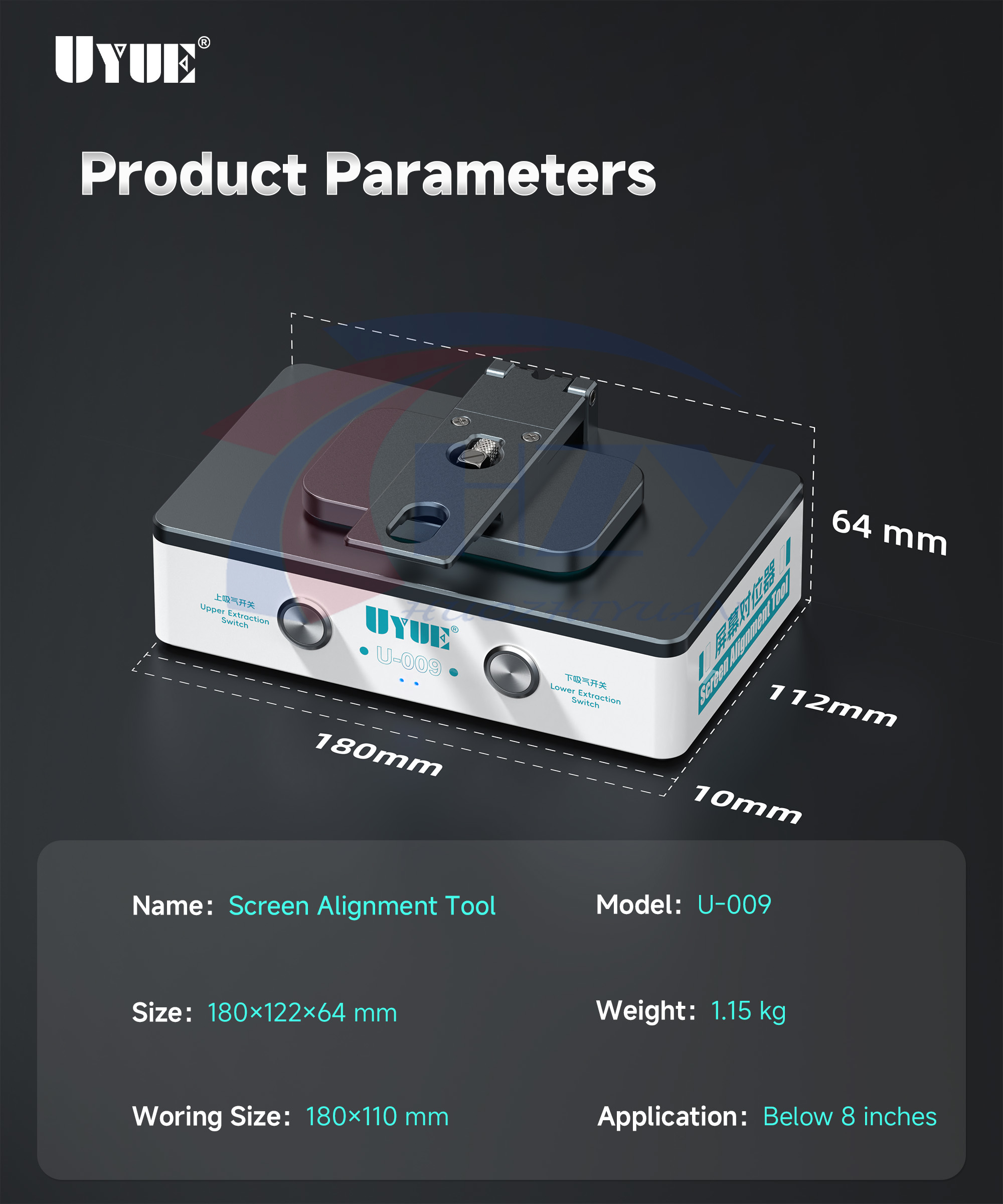 UYUE U009 Screen Alignment Too - Screen Alignment Tool ulasan dan harga