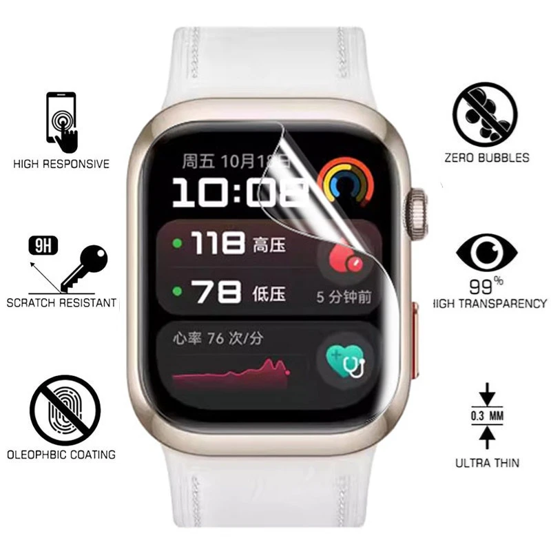 TPU Hydrogel Film For Huawei W - Smartwatch Screen Film ulasan dan harga