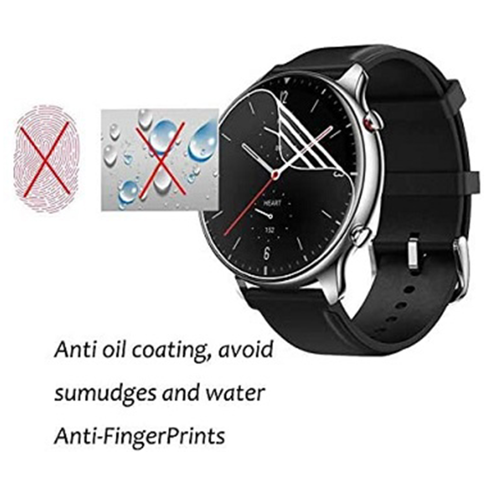 3/6pcs Ultra-thin Transparent  - Smartwatch Screen Film ulasan dan harga