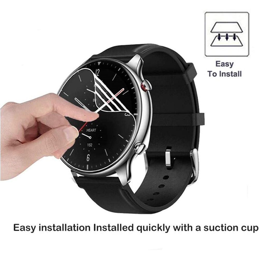 3/6pcs Ultra-thin Transparent  - Smartwatch Screen Film ulasan dan harga