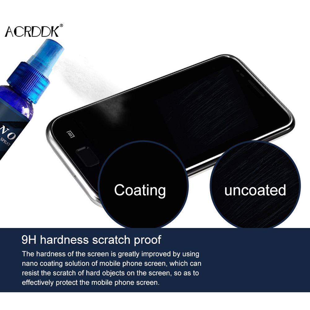 Nano Liquid Glass Screen Prote - Oleophobic Coating Spray ulasan dan harga